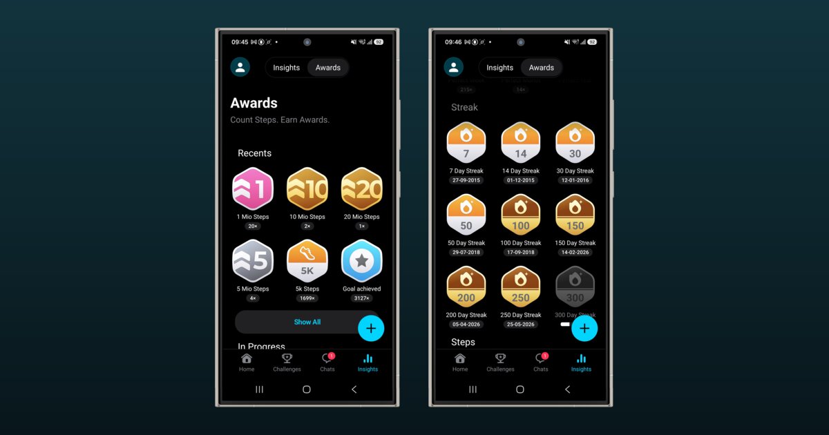 Awards Are Finally on Android