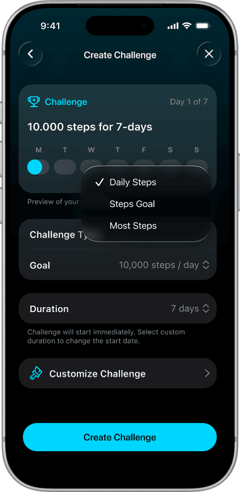 Small R Steps App StepsApp - The #1 Step Counter App