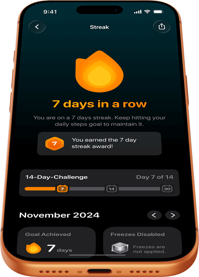StepsApp Streak